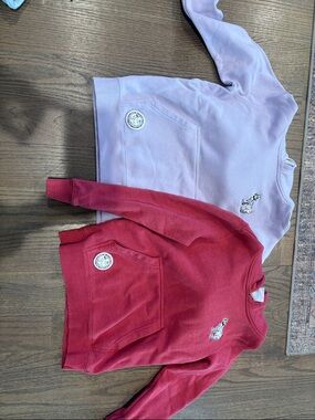 Kids Crewneck Sweatshirt - Lavender & Red